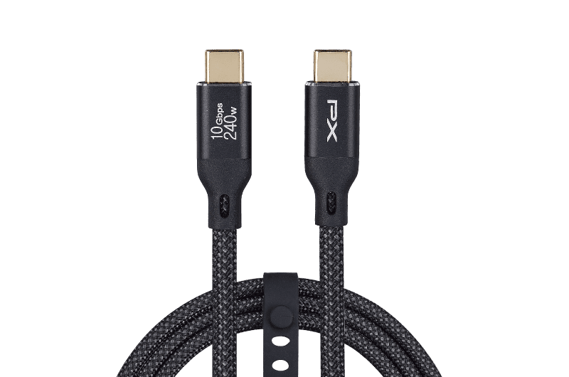 USB C to C 3.2 Gen2 10Gbps/240W充電傳輸線(1m)