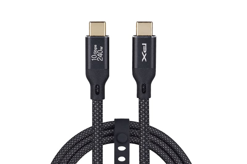 USB C to C 3.2 Gen2 10Gbps/240W充電傳輸線(2m)